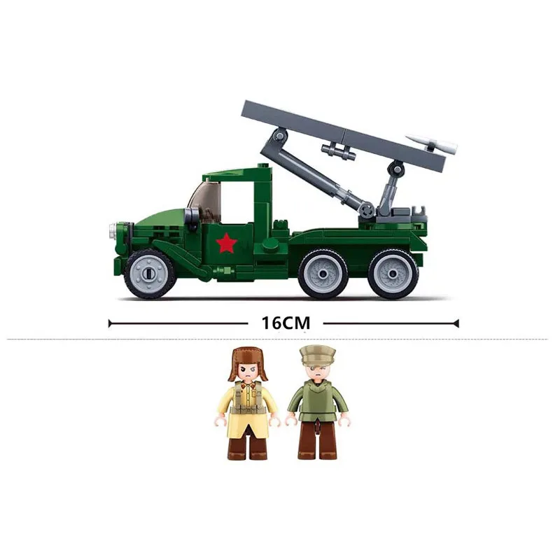 Sluban Russian Missile Vehicle Military Army Building Blocks Toy - Image 4