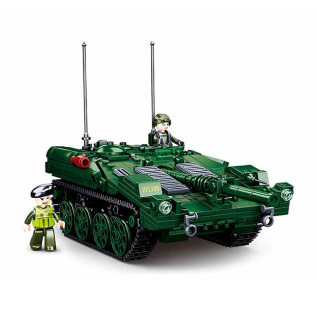 Sluban STRV103 Main Battle Tank Military World War II Building Blocks Toy M38-B1010