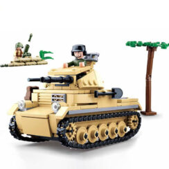 Sluban Small German Tank Army World War II Building Blocks Toy M38-B0691