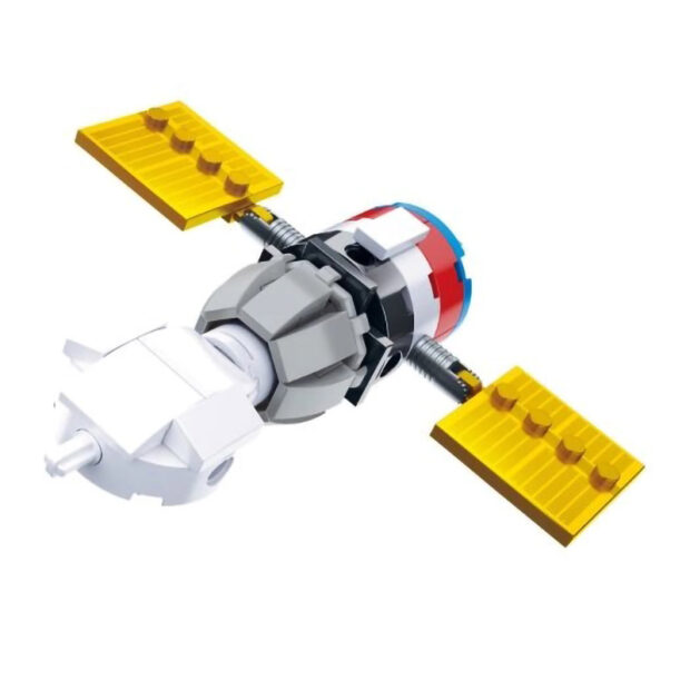 Sluban Space Satellite Model 8in1 Building Blocks Toy - Image 4