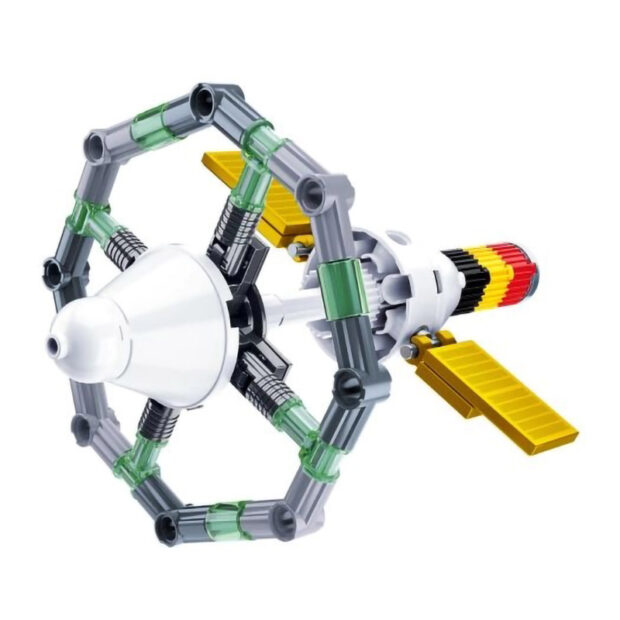 Sluban Space Satellite Model 8in1 Building Blocks Toy - Image 7