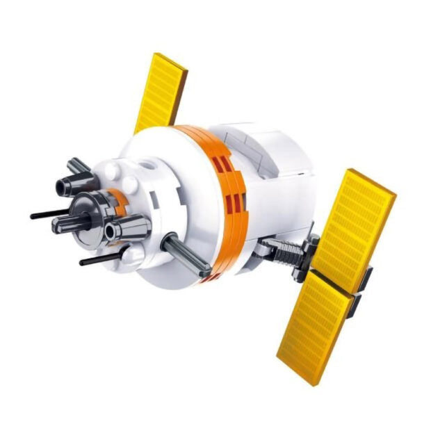 Sluban Space Satellite Model 8in1 Building Blocks Toy - Image 10