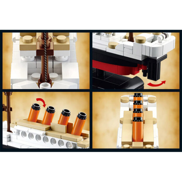 Sluban Titanic Display Model Building Blocks Toy - Image 2
