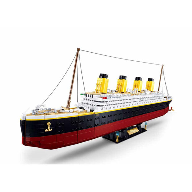 Sluban Titanic Ship Model Jack Rose Minifigures Building Blocks Toy 2401pcs M38-B1122