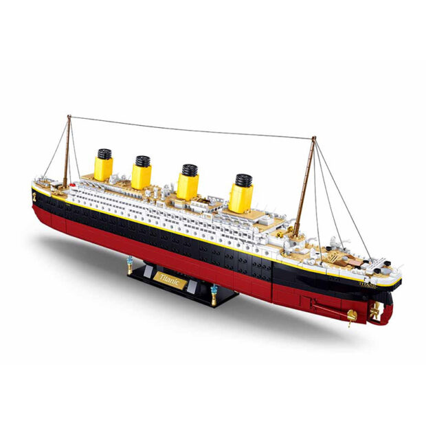 Sluban Titanic Ship Model Jack Rose Minifigures Building Blocks Toy 2401pcs M38-B1122