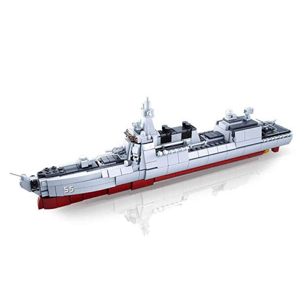 Sluban Torpedo Boat Fighter Navy Building Blocks Toy - Image 2